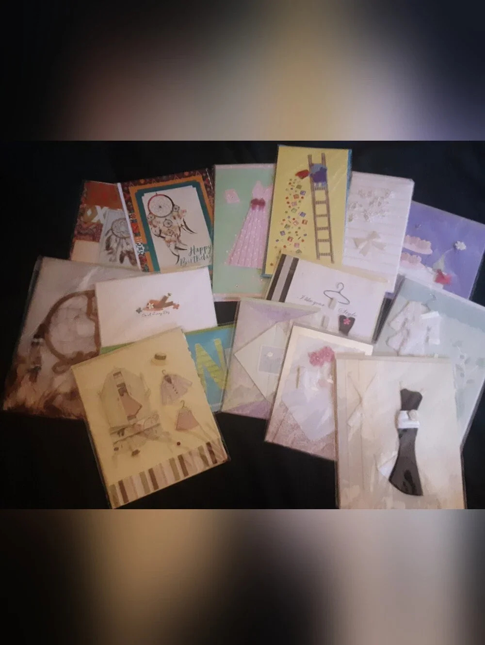 Birthday Greetings Cards Lot Of 14
